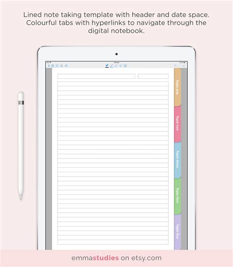 Downloadable Goodnotes Templates Free